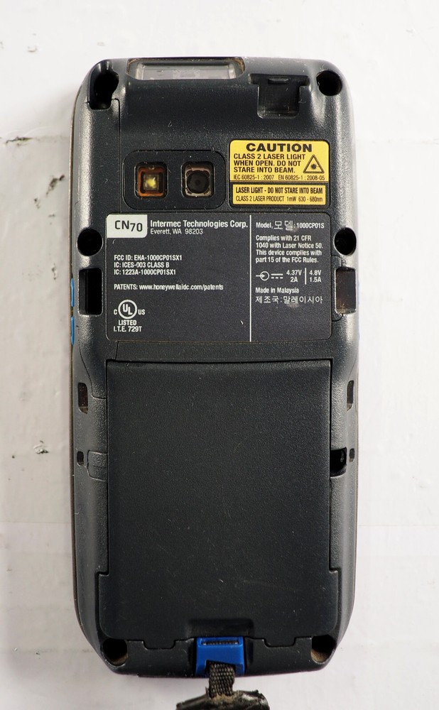 Intermec CN70 Computer Barcode Scanner CN70AQ3KCF2W6100 No Stylus