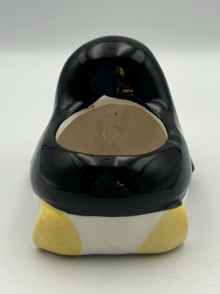 Ceramic Succulent Planter Penguin Mini 3.75"