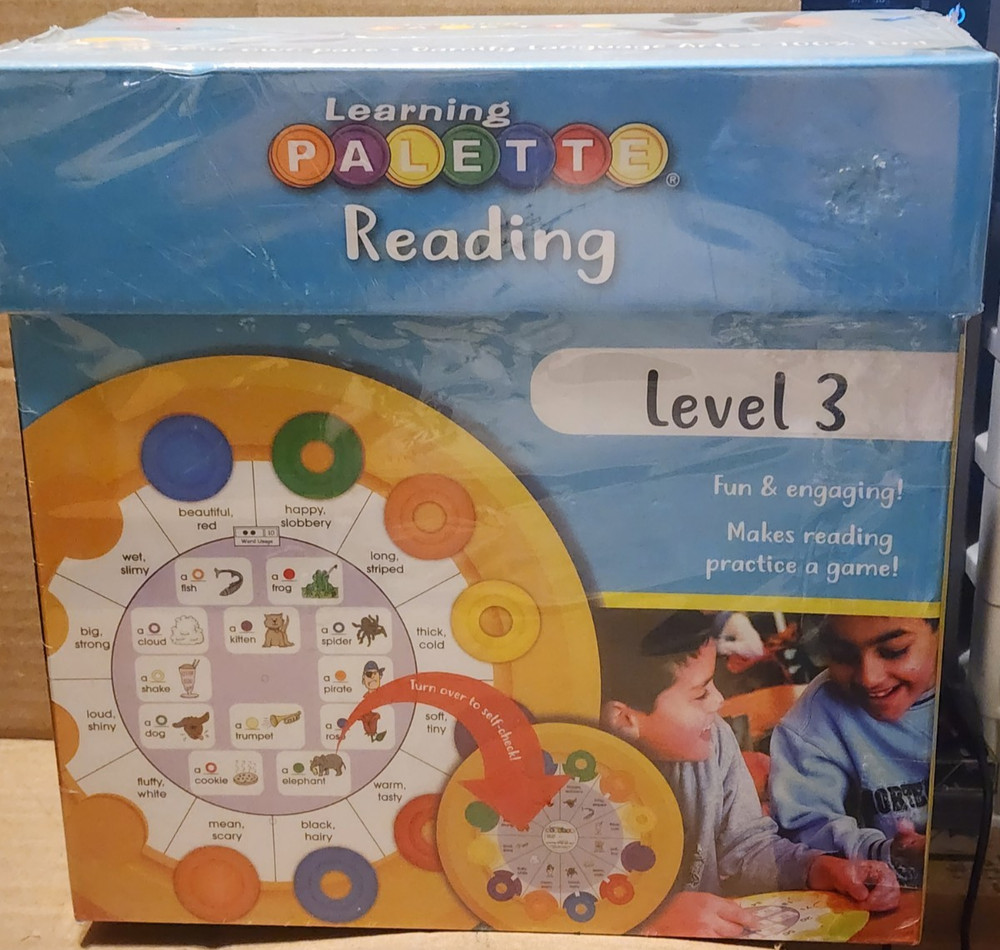Learning PALETTE Reading Level 3 Self-Correcting Educational Fun & Engaging New
