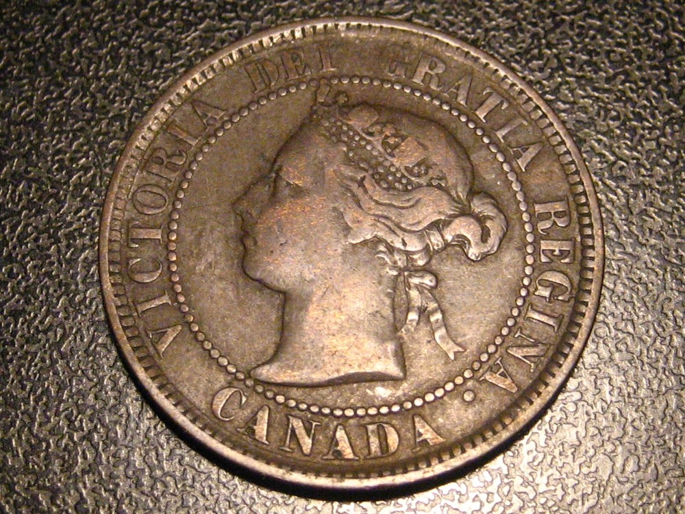 1884 Canadian Large Cent