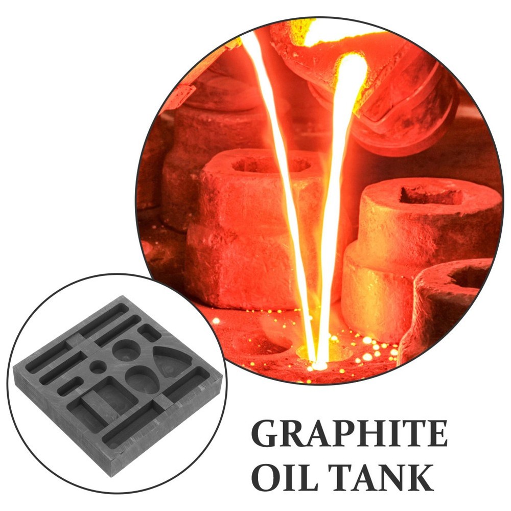 Melting Mold Graphite for Silver Copper Casting