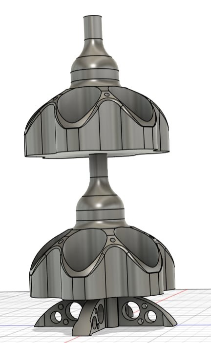 12 Can 2 Tiet Spray Can Carousel