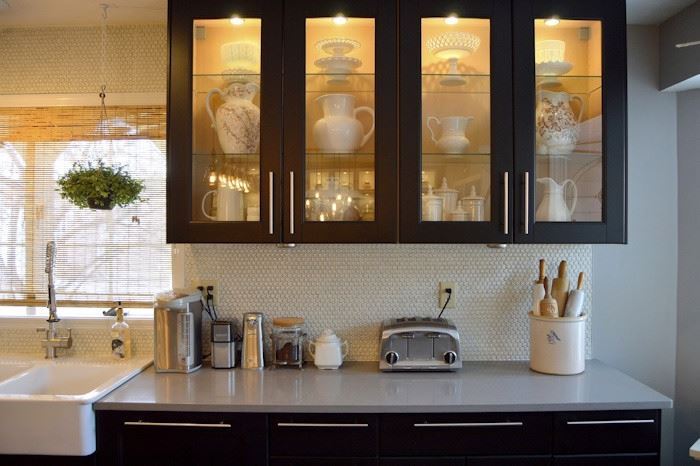 18-7/8" Steel Bar Pull Satin Nickel