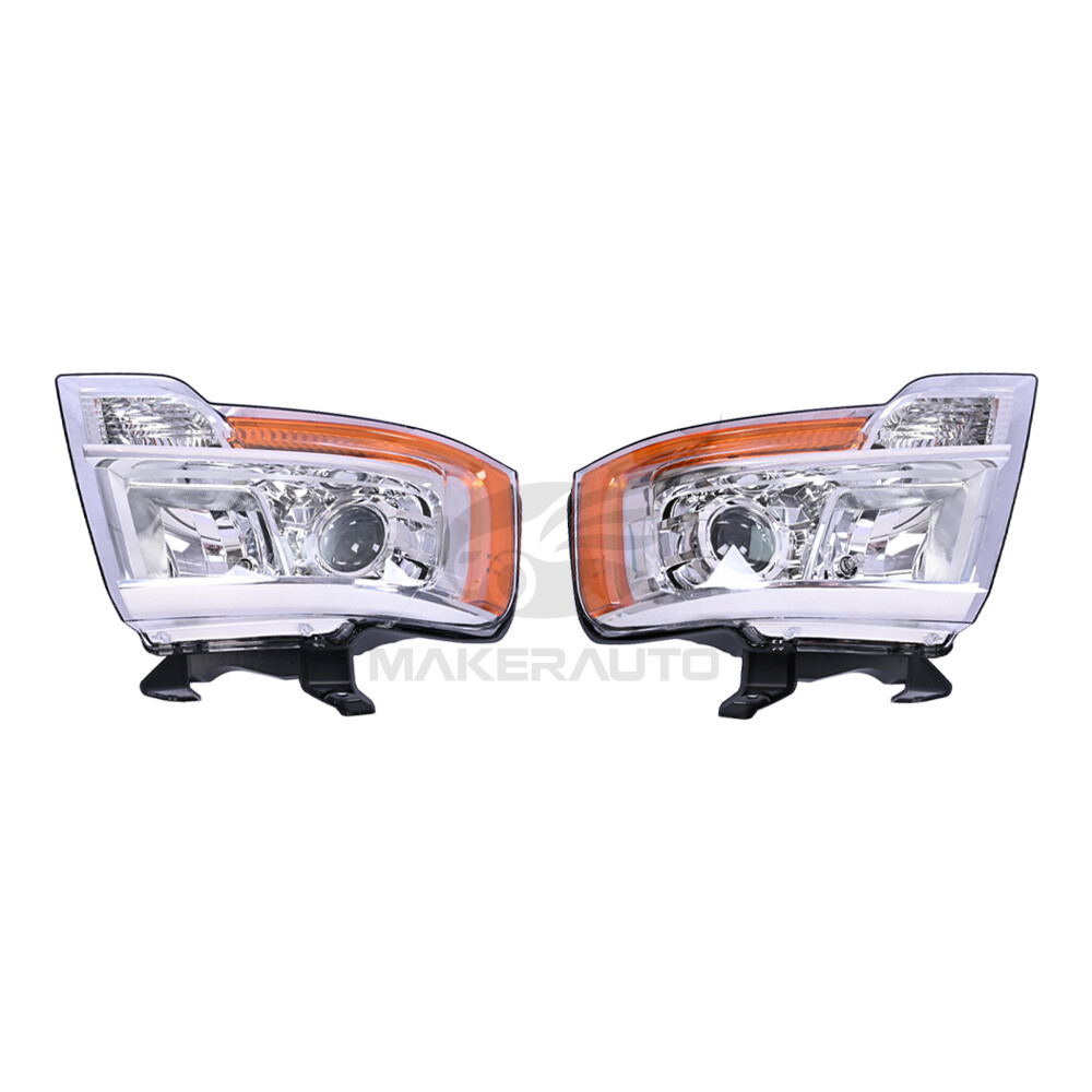 Halogen Pair Headlights for Ford Expedition 2015-2017 Halogen w/Bulbs