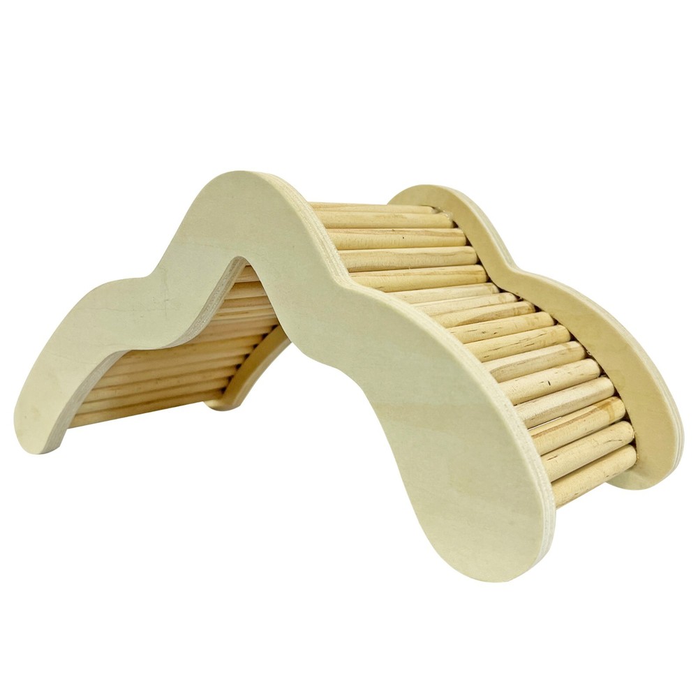 Wave Bridge - Fun & Unique Cage Accessory for Hamsters, Degus, Gerbils, Etc