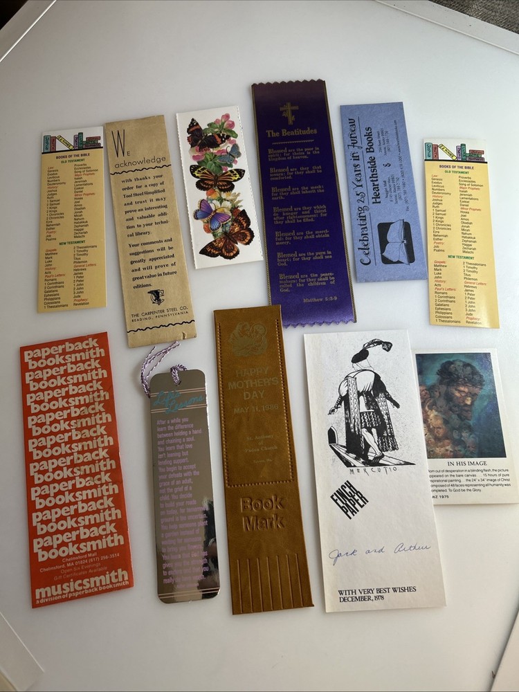 Vintage Bookmarks 🔖 Lot zad