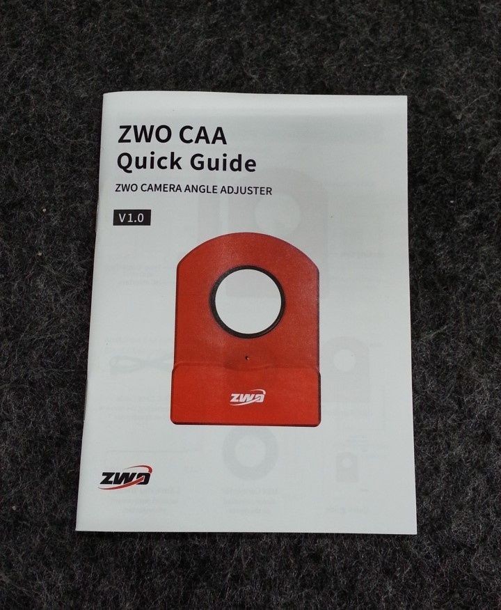 ZWO M54 CAA Camera Angle Adjuster Red