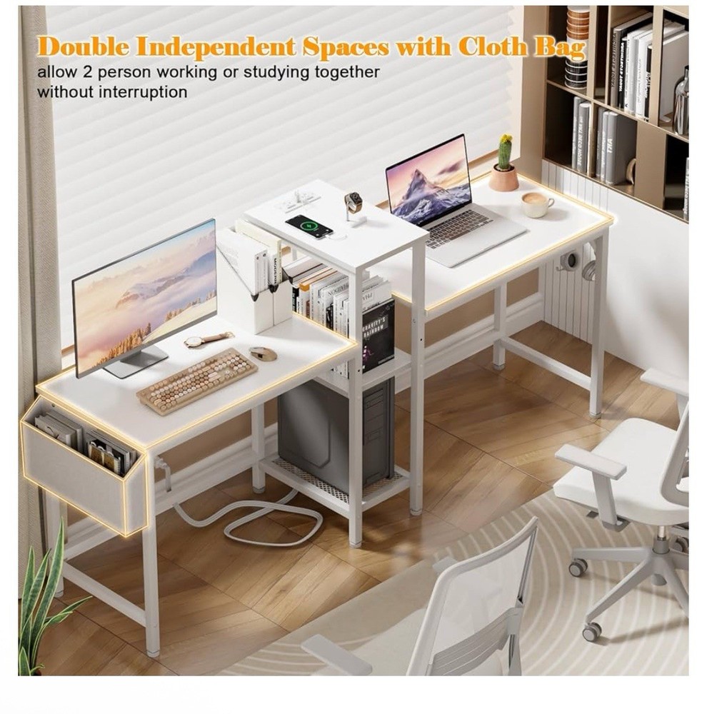 Furologee Double Desk