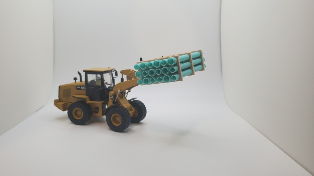 1/50 Scale 12" Sewer Pipe Trailer Load/Diorama Accessory