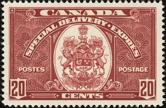 CANADA, 1938. Special Delivery  E8, Mint **