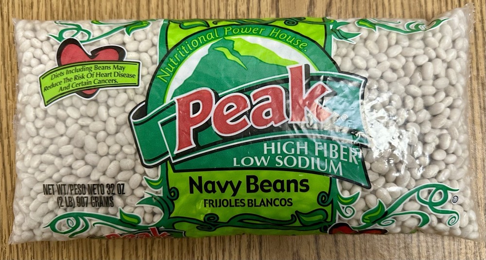 *BULK* Navy Beans Non-GMO, Raw, Sproutable, 2lb Intervals