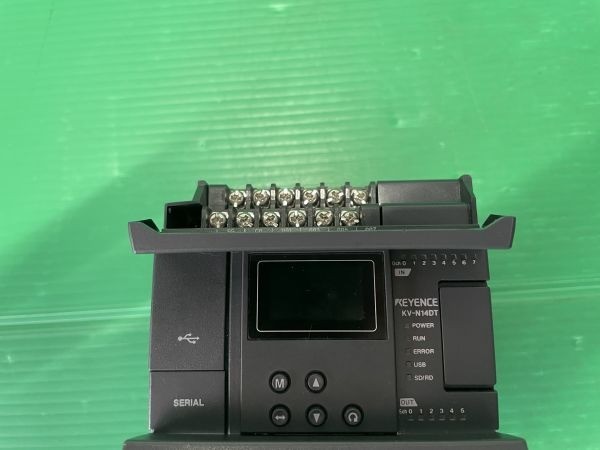 KEYENCE KV-N14DT Programmable Controller PLC Automation Excellent USED