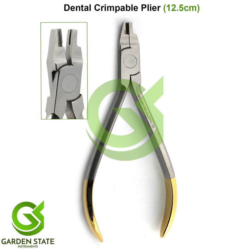 Dental Crimpable Hook Pliers Arch-wire Placement Hooks Atteching Crimping Plier
