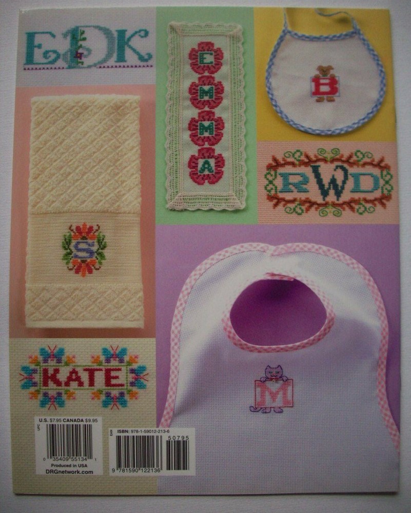 Alphabets lettering frames Personaize it! cross stitch pattern