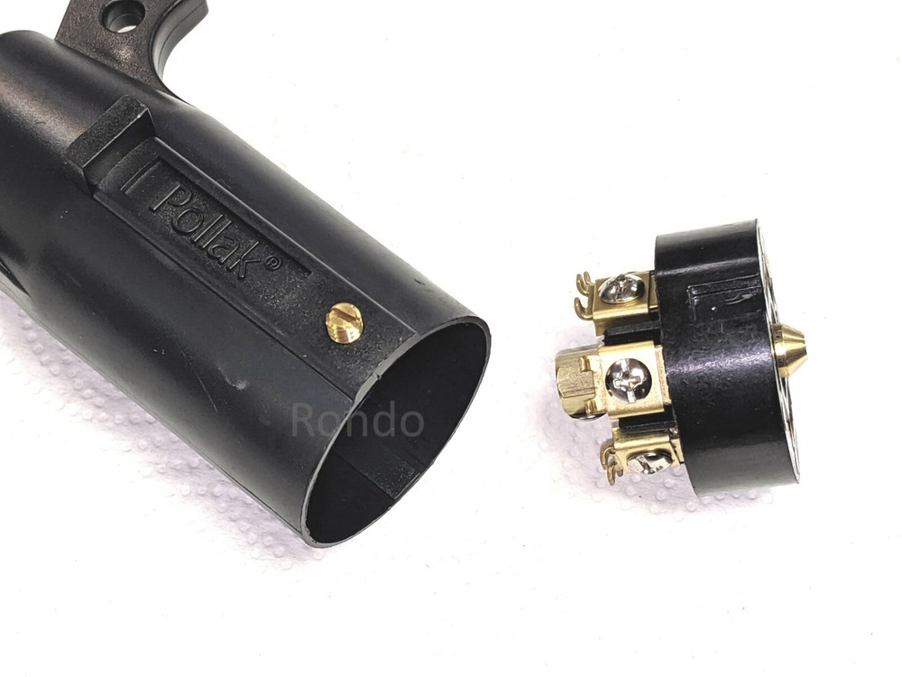 Pollak 7 Pin Trailer Light Plug Trailer side 12V