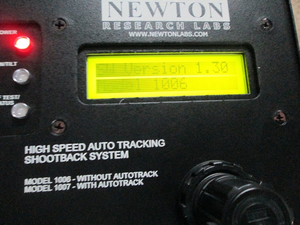 NEWTON RESEARCH LABS FIREARMS TRAINING SIMULATOR SHOOT BACK SYSTEM 1006