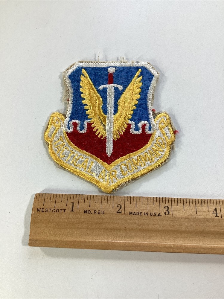 Tactical Air Command Patch Vintage Mid 1900s Langley Air Force Virginia