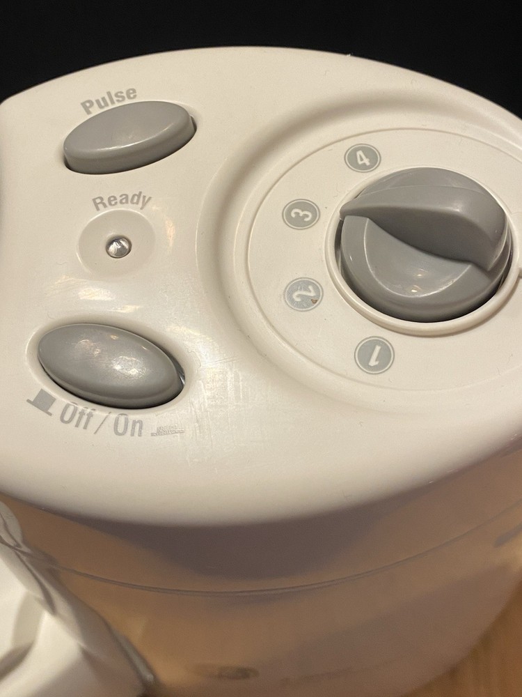 GE General Electric 4 Speed Food Processor Model 106622F ~ Replacement Base ONLY