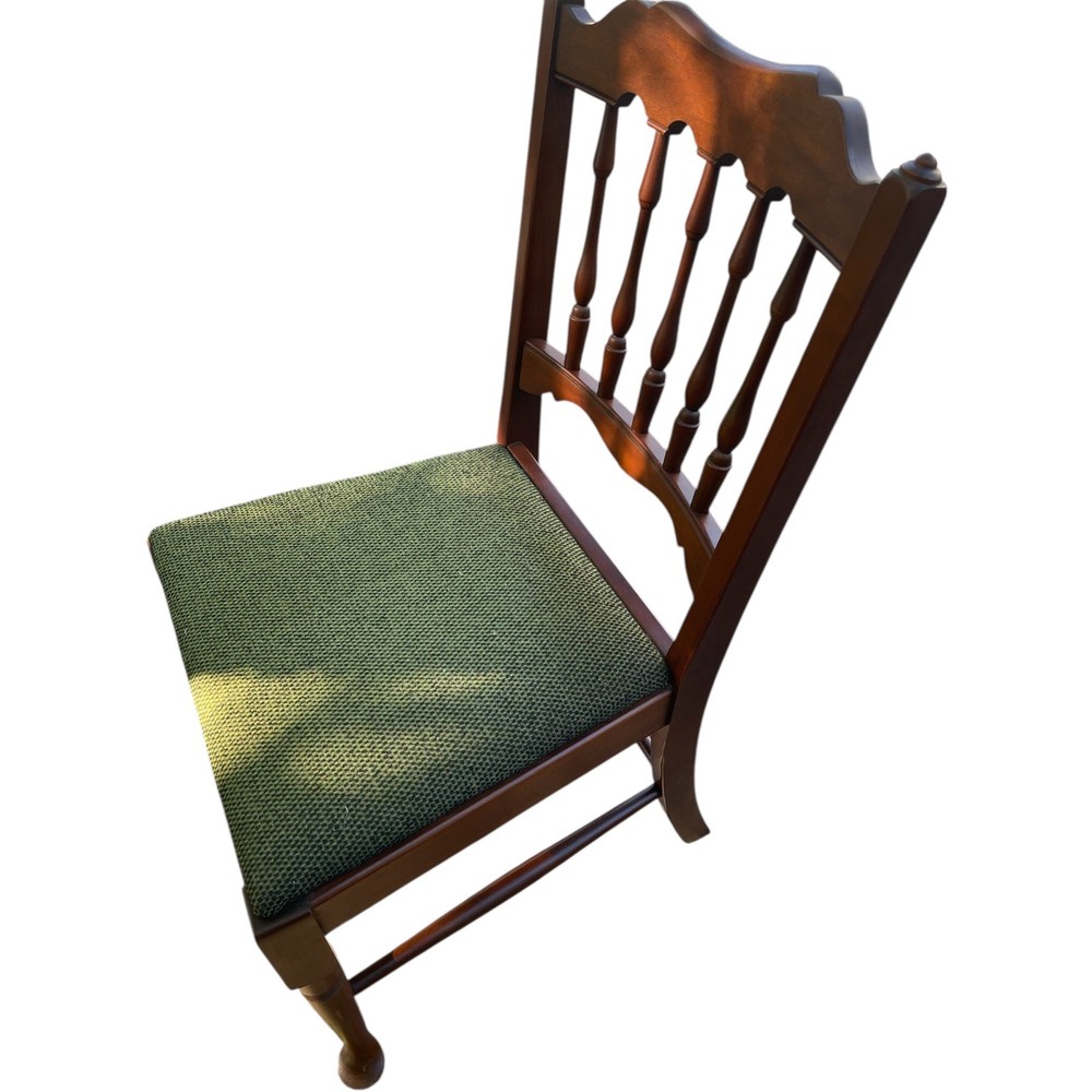 Pennsylvania House Solid Cherry Spindle Back Dining Chairs AUTHENTIC 1960s SET 6