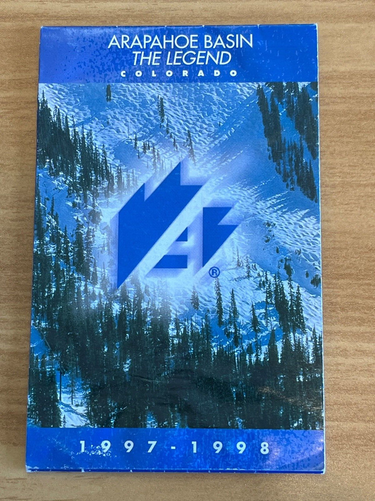 O - Arapahoe Basin - 1997/1998 Trail Map
