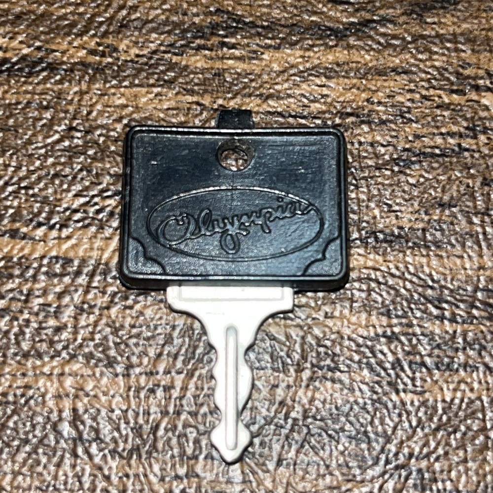 OLYMPIA KEY Silver Black Plastic Top silver