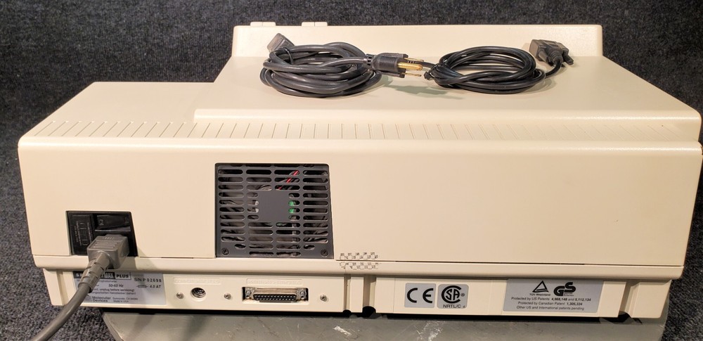 Molecular Devices SpectraMax Plus Microplate Reader Spectrophotometer