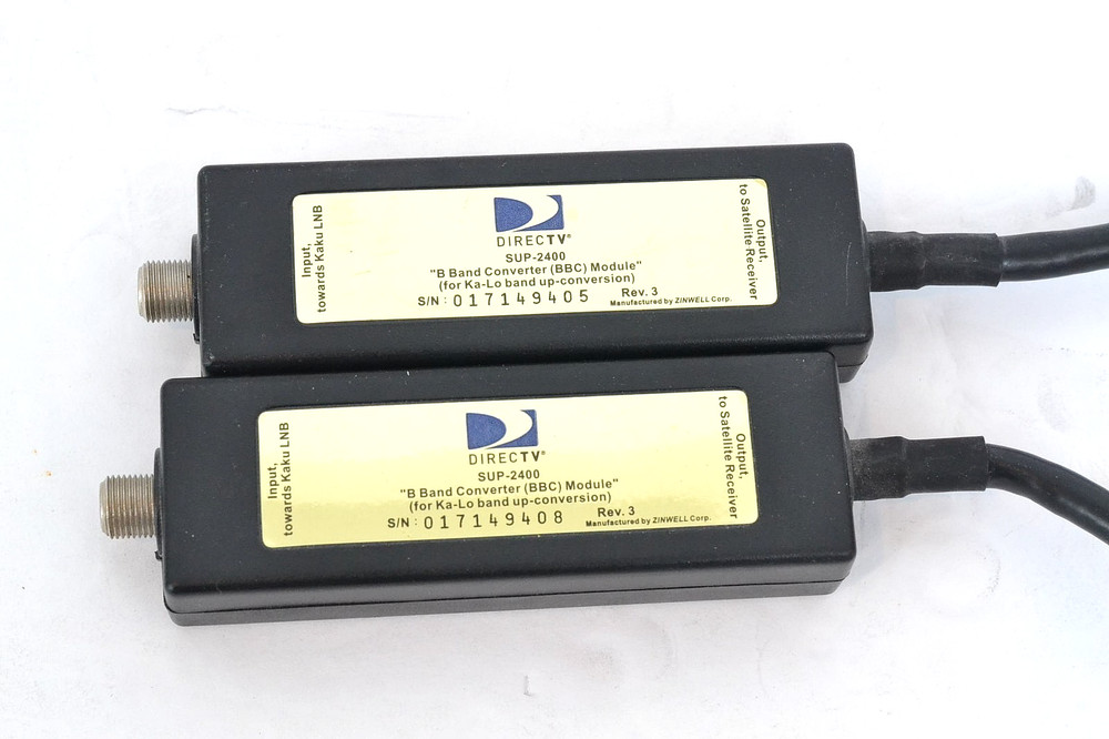 DIRECTV SUP-2400 B-Band Converter Module | 2 Pack | Rev. 3