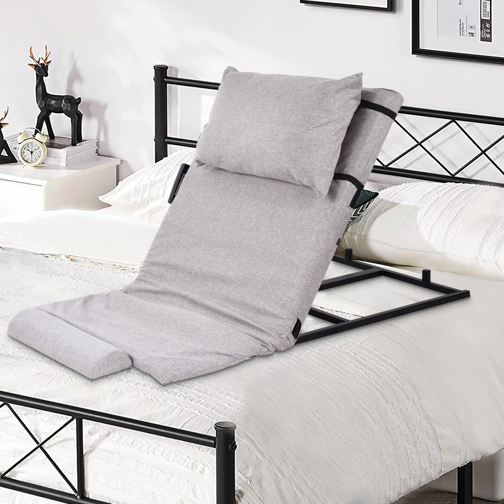 Electric Lifting Bed Backrest Adjustable Back Rest Support Powered