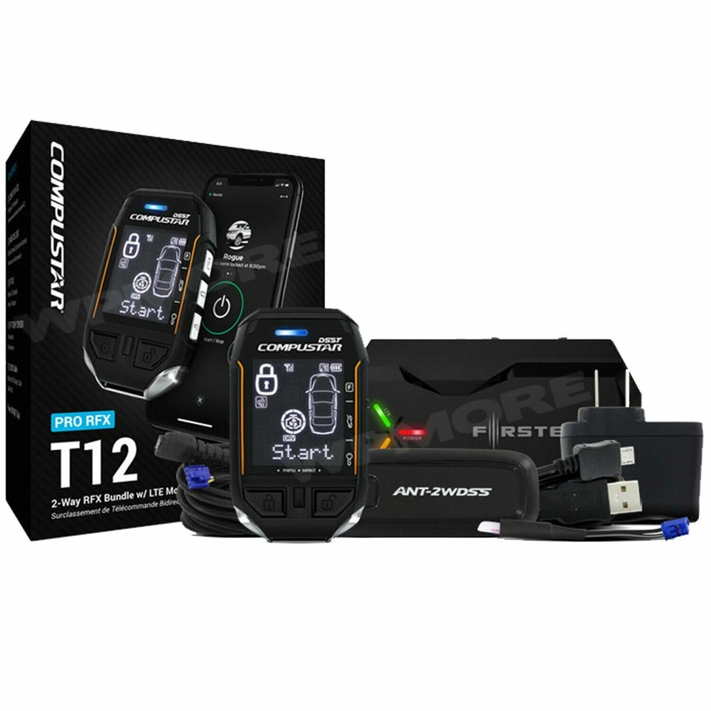 Compustar RFX-2WT12-SS DR-X1 Drone Bundle + FT-DC3-LC Start IT