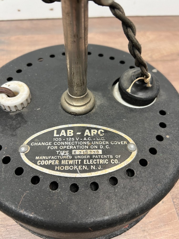 Vintage Cooper Hewitt Lab-Arc K210-230
