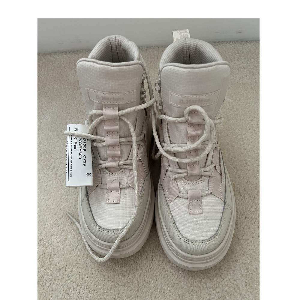 Dr. Martens Canvas Combat Boots