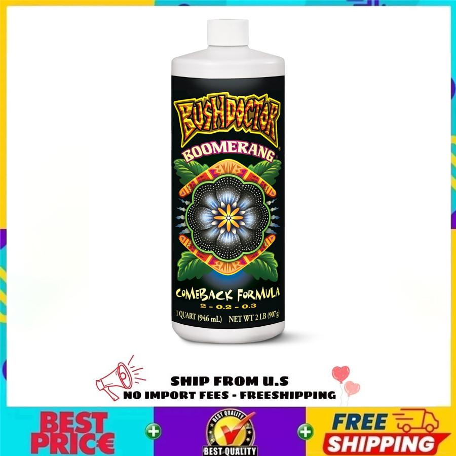 Bush Doctor Boomerang - 2-0.2-0.3 Comeback Formula - Microbial-Based Liquid