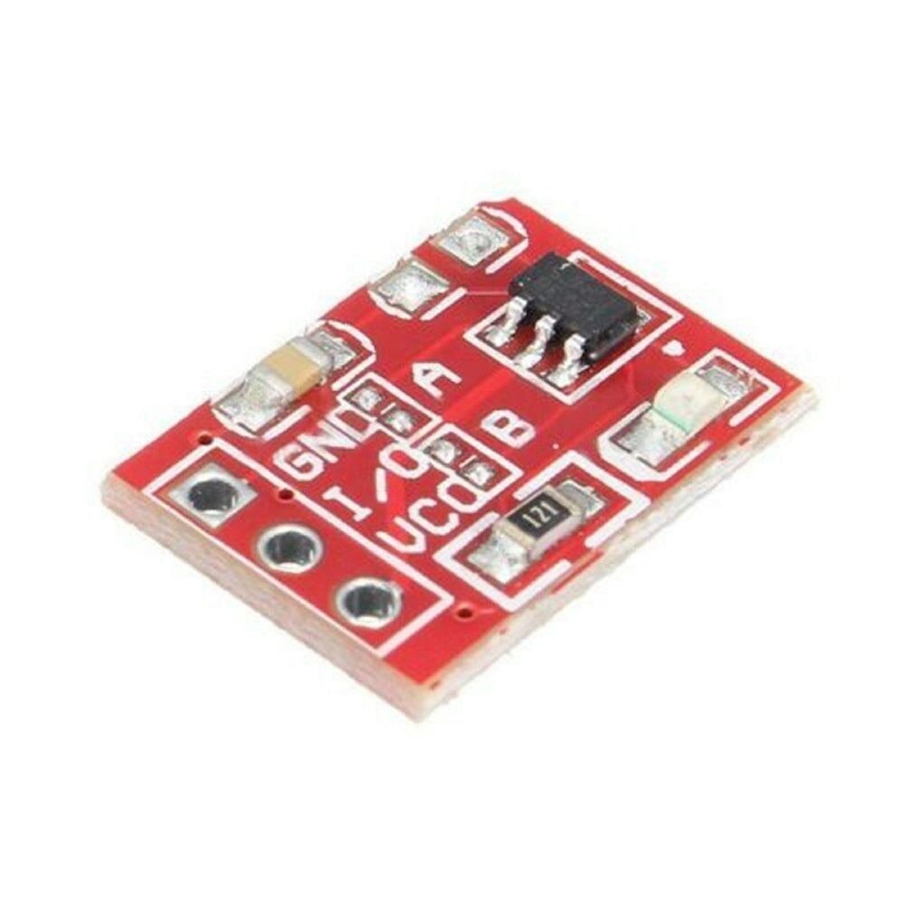10Pcs TTP223 Touch Key Module Button Capacitive Switch Self-Locking/No-Locking A
