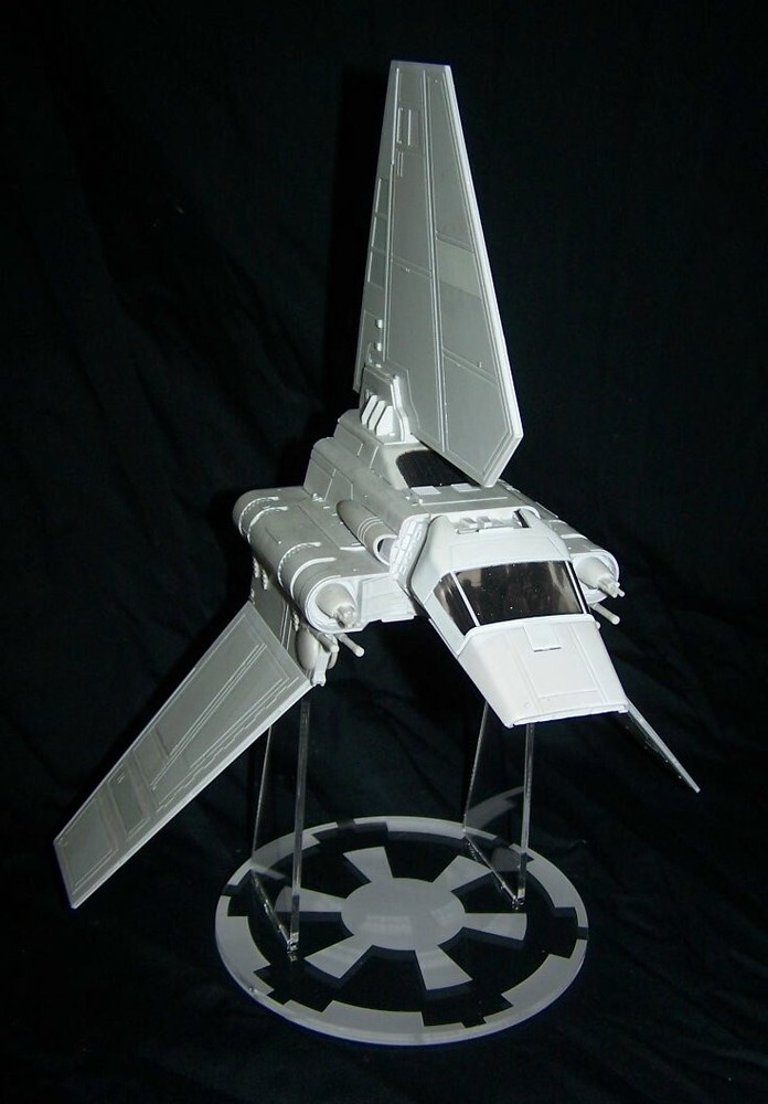 acrylic display stand for Star Wars Micro Galaxy Imperial Shuttle