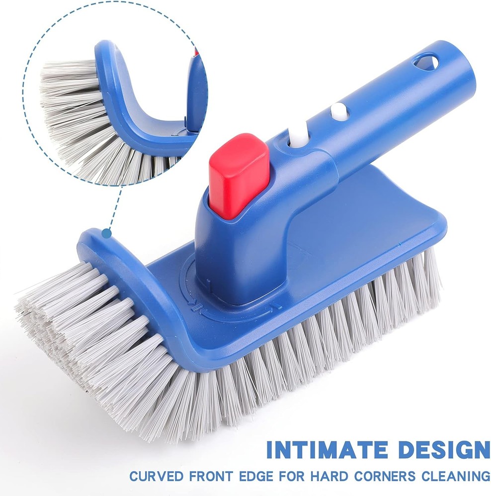 Sepetrel Rotatable Swimming Pool Wall Scrub Brush