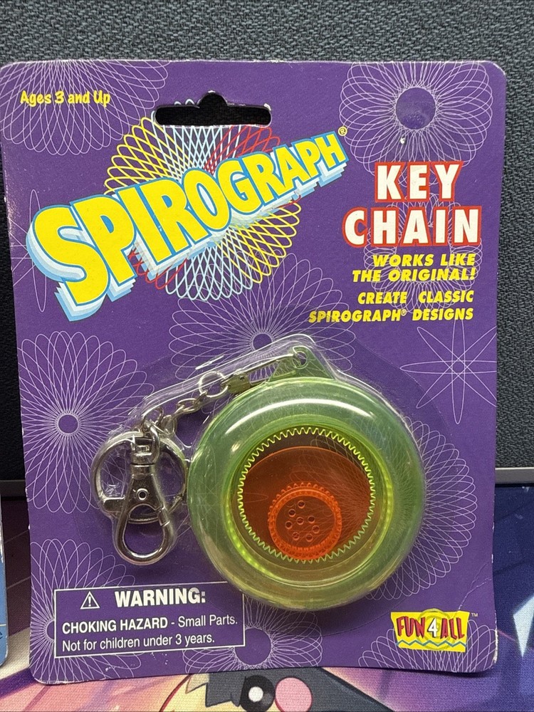 Vintage KOOSH Bubble Gun Keychain 1999 Basic Fun Sealed New Nostalgia