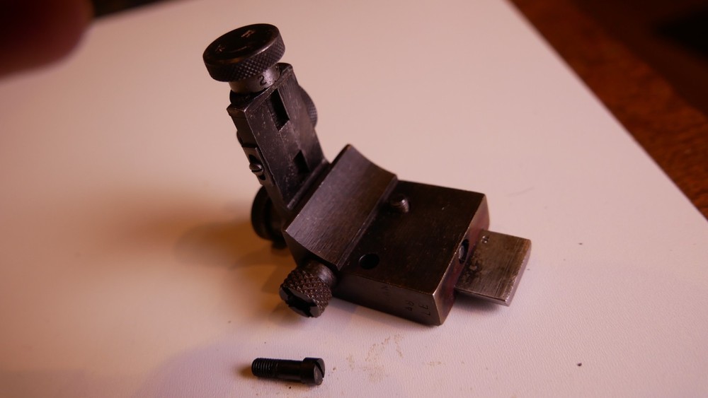 Lyman 48 LE rear gunsight