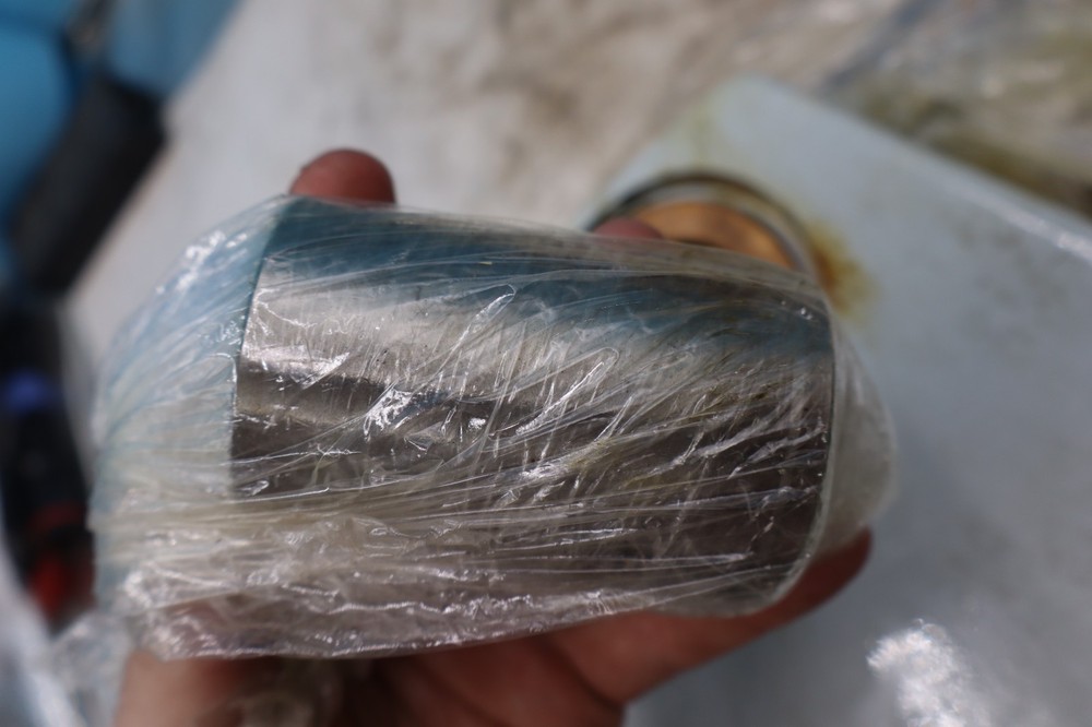 NICE! Horizontal (Cincinnati ?) Milling Machine Dove Tail Arbor Support w/ bush