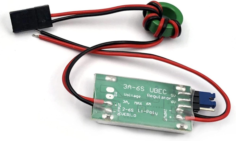 RC Products 3amp - 6.0-25.2v Input / 5v/6v Adjustable Output BEC