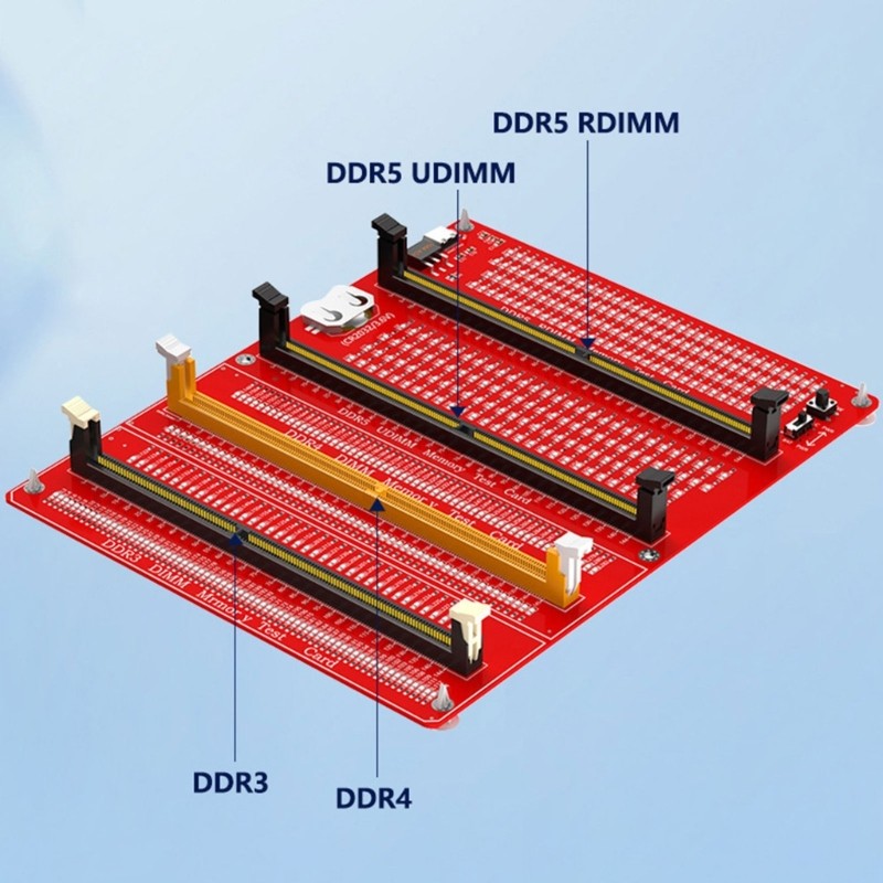 Efficient DDR3 DDR4 DDR5 UDMM RDIMM Memory Tester For PC And Technicians