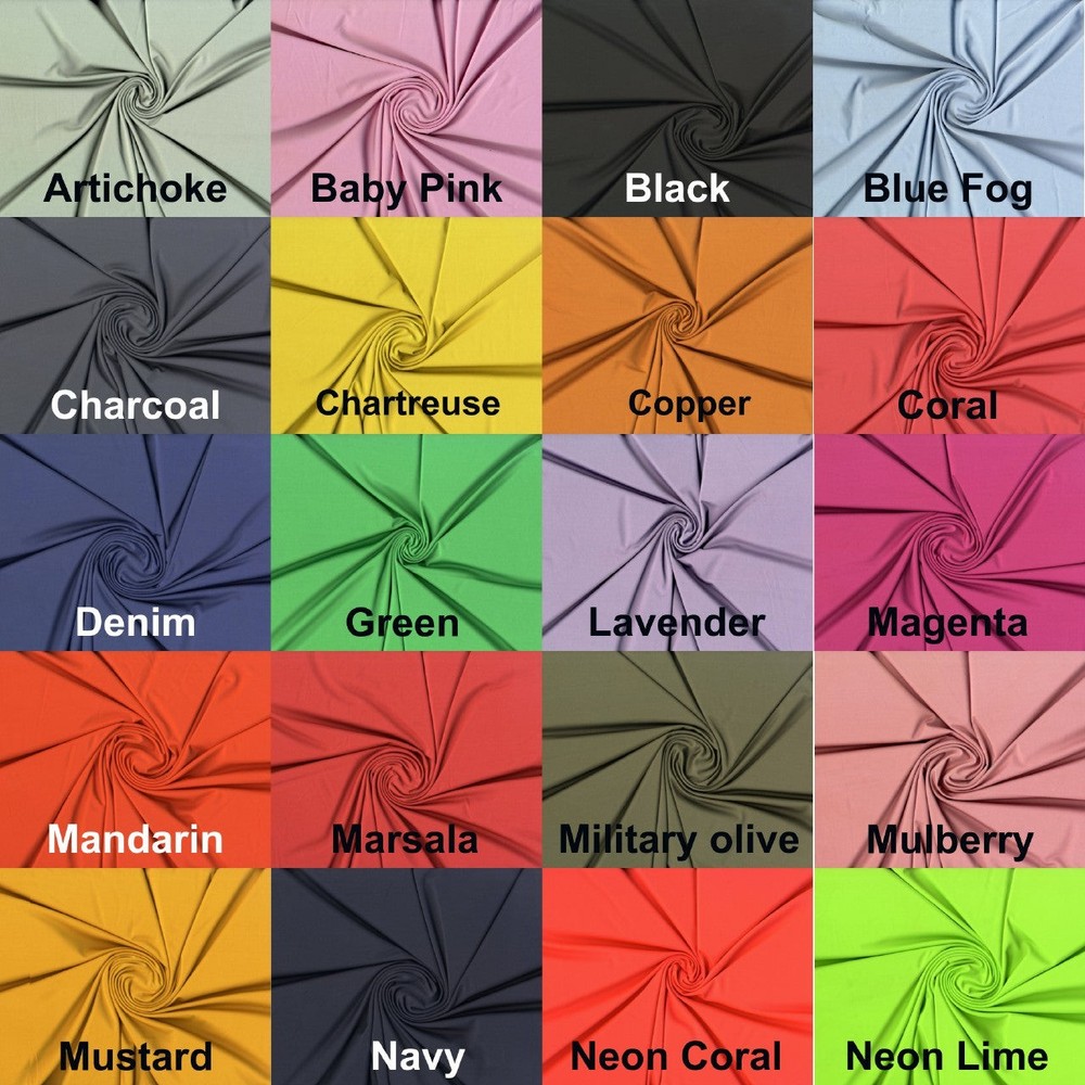 Jersey Versa Performance Fabric - Flexible Yoga, Legging Fabric
