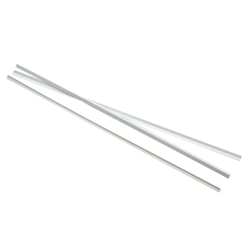 L-Type ABS Plastic Bar Angle Strip Rod 250mm Length Scratch Building 2mm 3mm 4mm