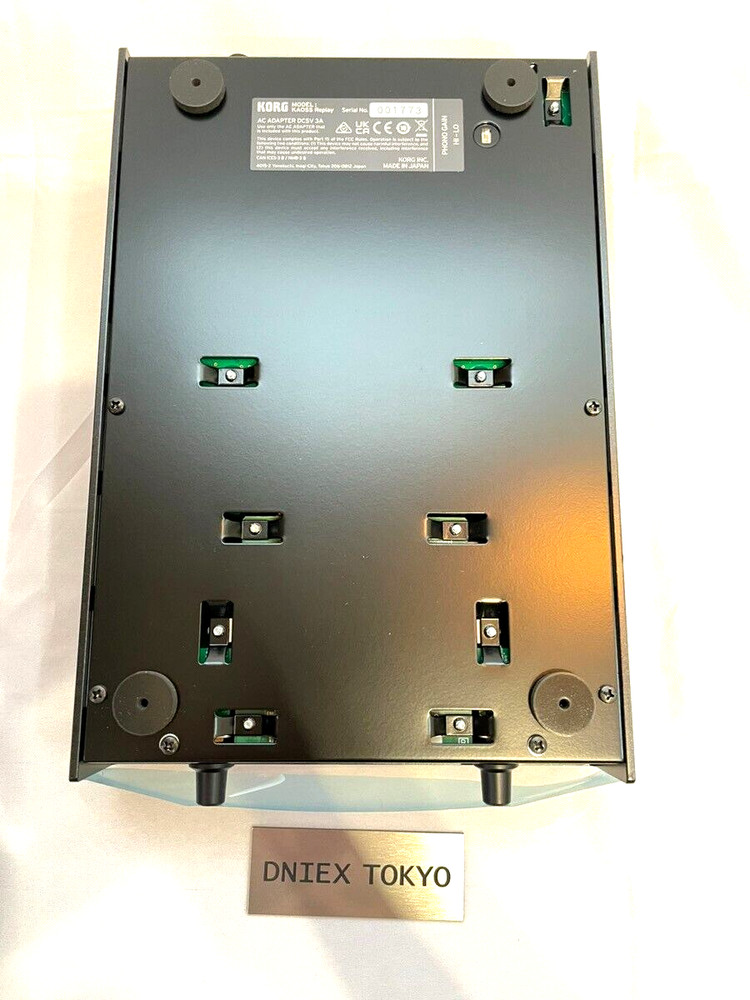 KORG KAOSS Replay Dynamic Effect Sampler All-in-One DJ Performance Black