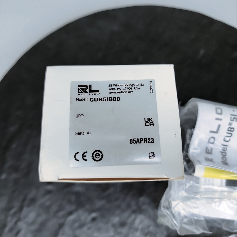 NEW RL RED LION CONTROLS CUB51B00 5-Digit DC Current Digital Panel Display