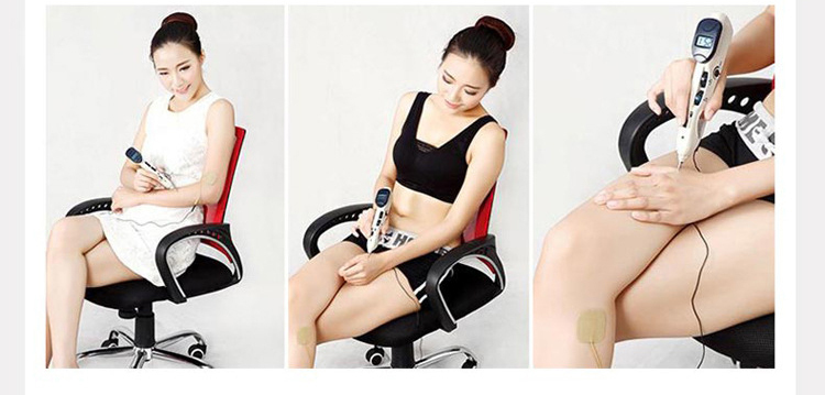 Digital Display Acupunture Point Pen Electric Acupuncture Device Rechargeable