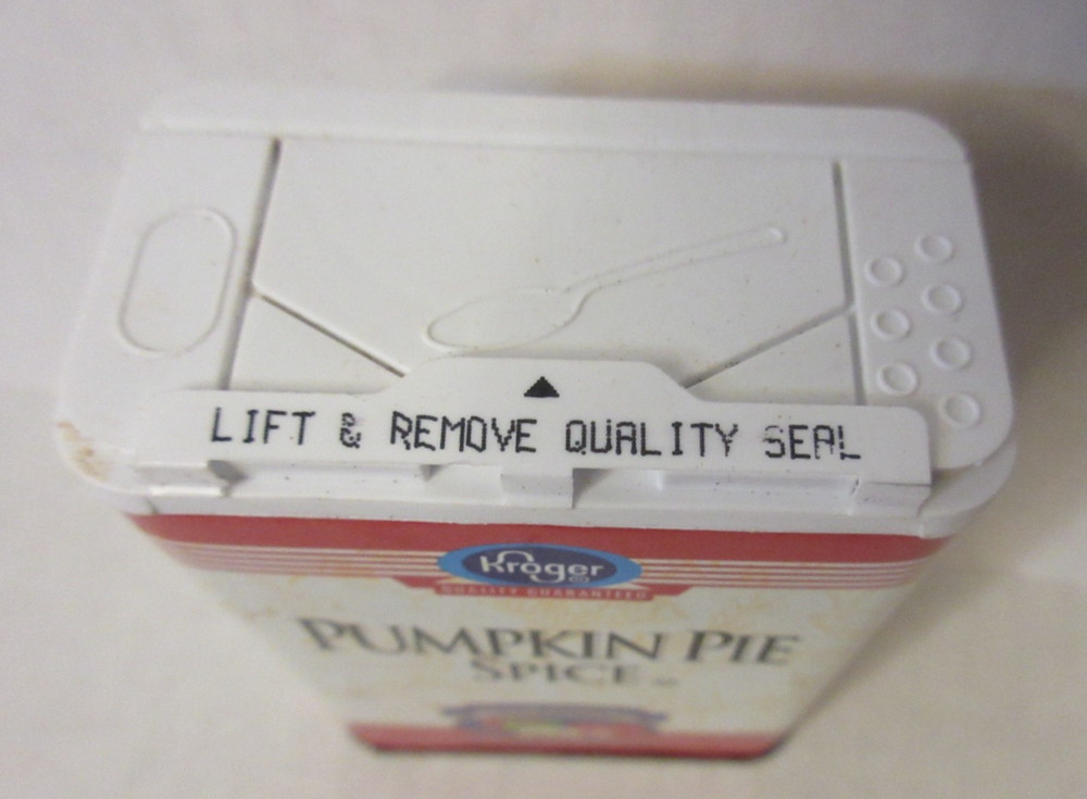 Vintage Kroger Pumpkin Pie Spice Tin