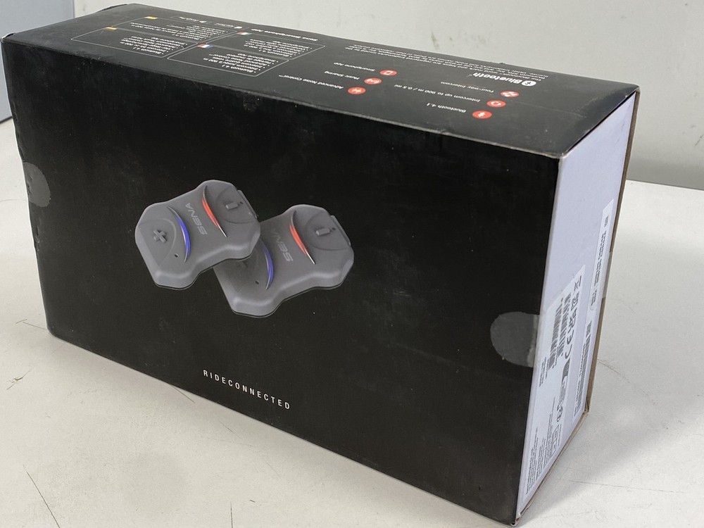Sena 10R Low Profile Motorcycle BT Communication System Dual