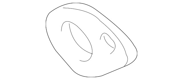 Genuine GM Bezel 12483082