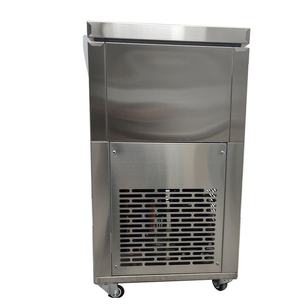 Automatic 6 Buckets Snow Ice Machine Cylindrical Ice Block Making Machine Ice B