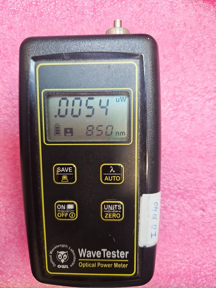 OWL WT-1 WaveTester optical power meter